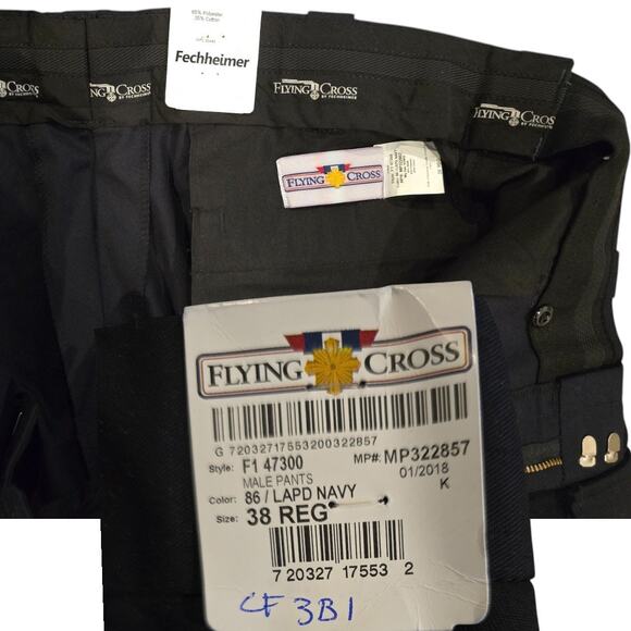 FX Flex Men's Class B Pant LAPD NAVY BLUE Cargo Uniform Size 38 NWT - Picture 5 of 6